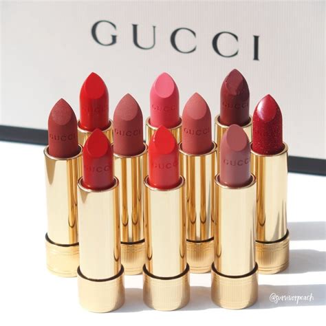 gucci balm swatch|gucci lipstick colors.